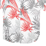 MARRAKECH Mens Shirt White Crazy Pattern M