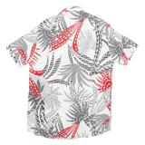 MARRAKECH Mens Shirt White Crazy Pattern M