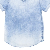 DIESEL Mens Plain Shirt Blue S