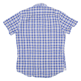 TOMMY HILFIGER Slim Fit Mens Shirt Blue Check S