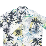 SMOG Relaxed Fit Mens Hawaiian Shirt Black Floral XL