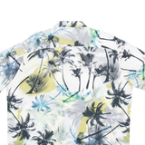 SMOG Relaxed Fit Mens Hawaiian Shirt Black Floral XL