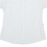 COLUMBIA Womens Shirt Blue Check L