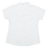COLUMBIA Womens Shirt Blue Check L