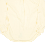 NAUTICA Mens Plain Shirt Yellow Long Sleeve M