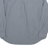 THINK PINK Mens Shirt Blue Check Long Sleeve M