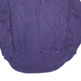YES Mens Plain Shirt Purple Long Sleeve L