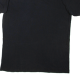 DICKIES Mens T-Shirt Black V-Neck 2XL