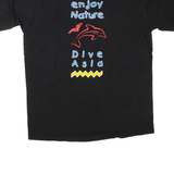 DIRECT EXPORT Dive Asia Mens T-Shirt Black L