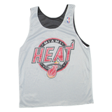 NBA Miami Heat Mens Vest White Sleeveless USA L