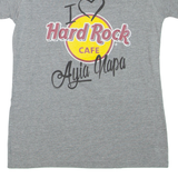 HARD ROCK CAFE Womens T-Shirt Grey L