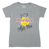 HARD ROCK CAFE Womens T-Shirt Grey L