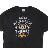 STEDMAN Mens T-Shirt Black 2XL