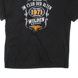 STEDMAN Mens T-Shirt Black 2XL