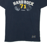 HARD ROCK CAFE Orlando Mens T-Shirt Blue USA S