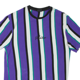 FSBN Striped Mens T-Shirt Purple M