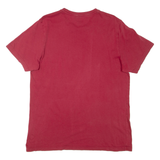ADIDAS Mens T-Shirt Red L