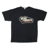 FRUIT OF THE LOOM Dead To Rights Mens T-Shirt Black L