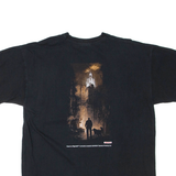 FRUIT OF THE LOOM Dead To Rights Mens T-Shirt Black L