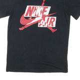 AIR JORDAN Mens T-Shirt Black S