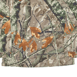 OUTFITTERS RIDGE Camouflage Mens T-Shirt Brown Long Sleeve XL