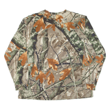 OUTFITTERS RIDGE Camouflage Mens T-Shirt Brown Long Sleeve XL