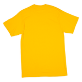 PORT & COMPANY Burlington Club Mens T-Shirt Yellow USA M