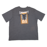 CARHARTT Relaxed Fit Mens T-Shirt Grey 2XL