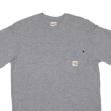 CARHARTT Mens T-Shirt Grey L
