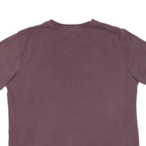 CARHARTT Loose Fit Womens T-Shirt Maroon L
