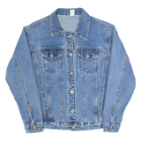 JEANS Womens Denim Jacket Blue S