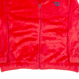 CHAMPION Mens Fleece Jacket Red S