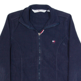 TOMMY HILFIGER Womens Fleece Jacket Blue M