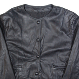 SIP Womens Jacket Black Leather 90s S