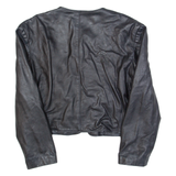 SIP Womens Jacket Black Leather 90s S