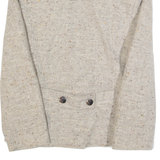RINFINITIF Womens Blazer Jacket Brown Wool 90s S