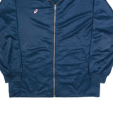 ASICS Mens Track Jacket Blue L