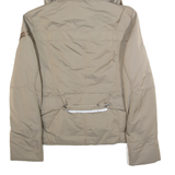 PEUTEREY Down Insulated Womens Puffer Coat Grey Hooded M