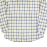 YES OR NO Mens Lumberjack Jacket Cream 90s Check XL
