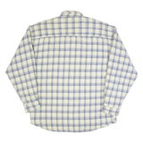 YES OR NO Mens Lumberjack Jacket Cream 90s Check XL