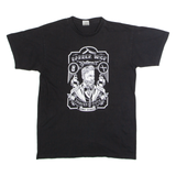 BC COLLECTION Barber Shop Mens T-Shirt Black Crew Neck S