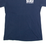 GILDAN CSI Miami Mens T-Shirt Black USA Crew Neck M