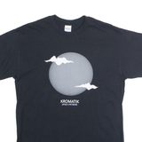 GILDAN Kromatik Jajca Live Band Mens Band T-Shirt Black Crew Neck M