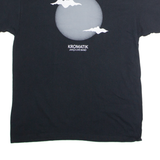GILDAN Kromatik Jajca Live Band Mens Band T-Shirt Black Crew Neck L