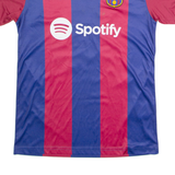 FC BARCELONA #13 Pascal Fan Edition Mens Football Shirt Jersey Blue V-Neck S