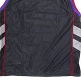 Riverside Raptors Basketball Bernasconi Manager Signed Mens Jersey Purple Sleeveless 90s S