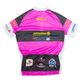 GONSO Cycling Mens Jersey Pink 1/4 Zip L