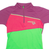 ZIENER Cycling Girls Jersey Purple 1/4 Zip M