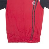 K-TEC Cycling Mens Jersey Red 1/2 Zip XXS
