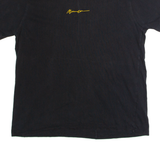 MENACE Mens T-Shirt Black Crew Neck XL